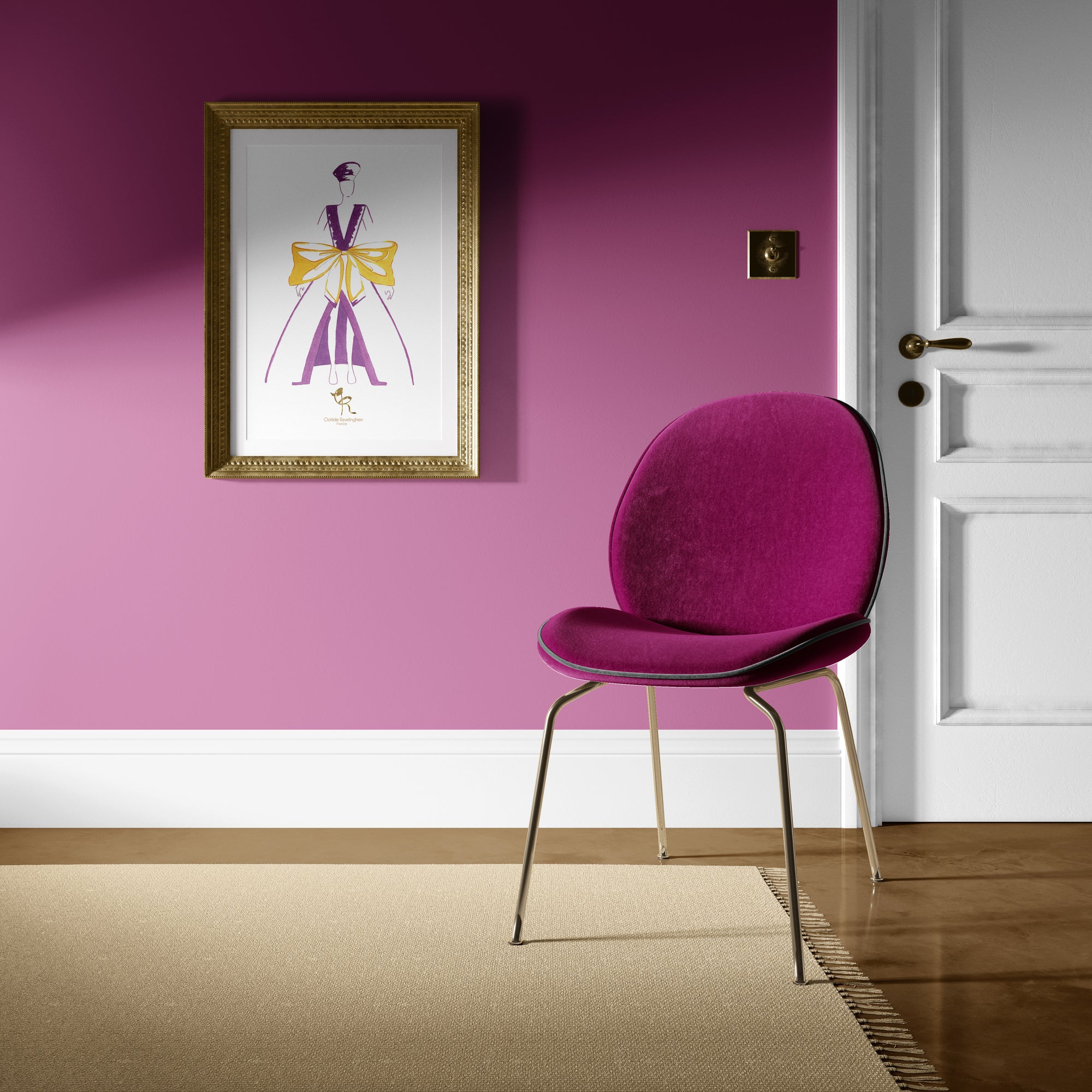 Illustration murale Gavrienne