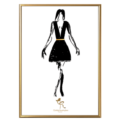 Illustration Murale Classi-Di Black