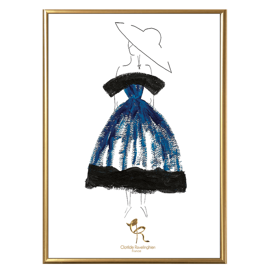 Illustration Murale Elegant